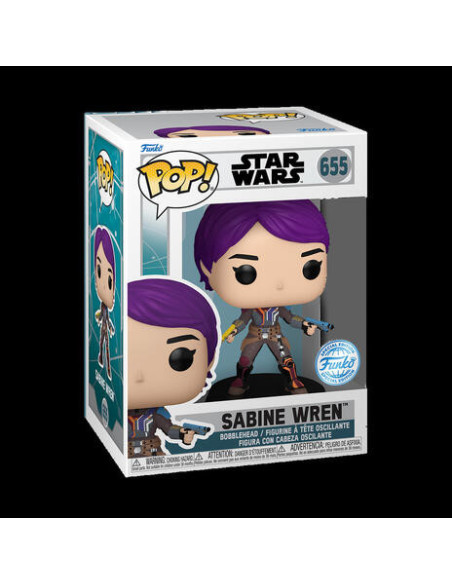 Star Wars: Funko Pop! - Ahsoka - Sabine Wren (Vinyl Figure 655)