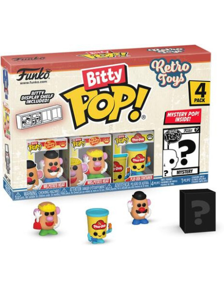 Retro Toys: Funko Bitty Pop - Mr. Potato Head 4PK