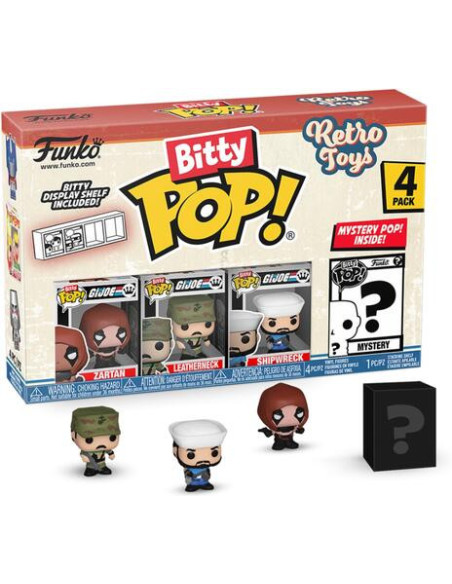 Retro Toys: Funko Bitty Pop - GI Joe 4PK