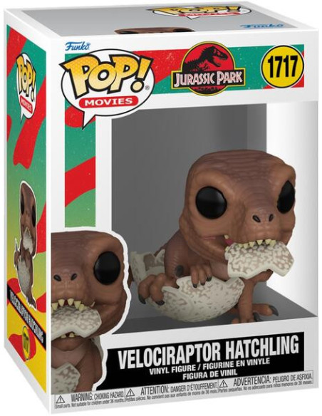 Jurassic Park: Funko Pop! Movies - Velociraptor Hatchling (Vinyl Figure 1717)