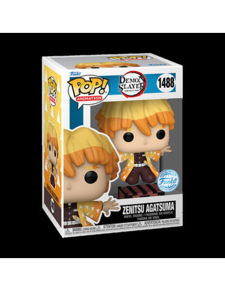 Demon Slayer: Funko Pop! Animation - Zenitsu Agatsuma (Vinyl Figure 1488)