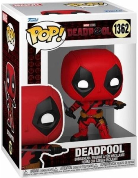 Marvel: Funko Pop! - Deadpool 3 - Deadpool (Vinyl Figure 1362)
