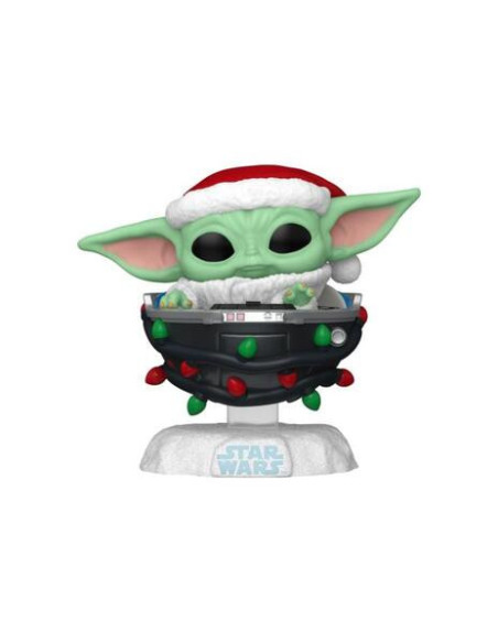 Star Wars: Funko Pop! Television - Holiday 2024 - The Mandalorian - Grogu Pram (Vinyl Figure 746)