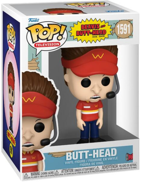 Beavis And Butthead: Funko: Pop! Television - Butt-Head (Vinyl Figure 1591)