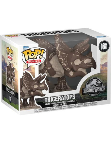 Jurassic Park: Funko Pop! Movies - Fossil Triceratops (Vinyl Figure 1681)