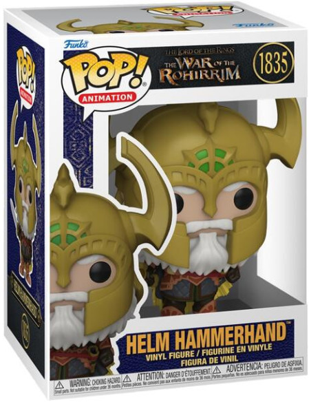 Lord Of The Rings (The): Funko Pop! Animation -  The War Of The Rohirrim - Helm Hammerhand (Vinyl Figure 1835)