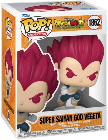 Dragon Ball Super: Funko Pop! Animation - Broly - SSG Vegeta