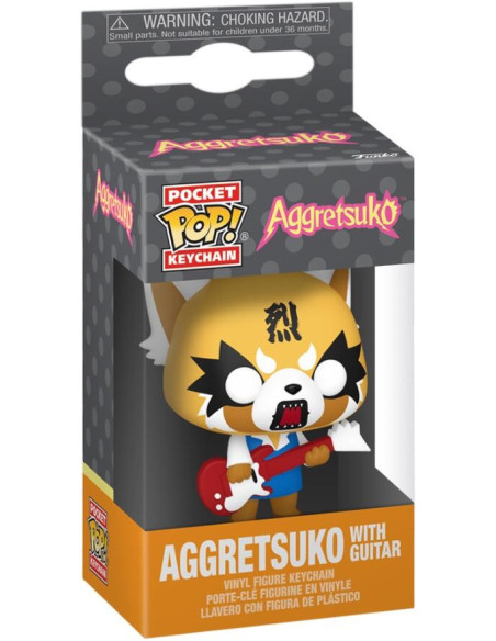 Sanrio: Funko Pop! Keychain - Aggretsuko With Guitar