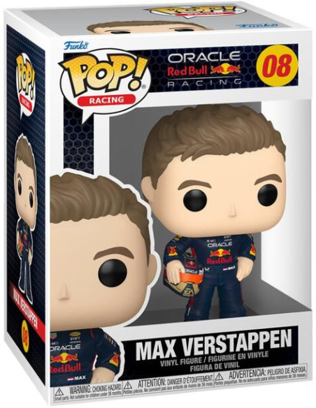 Formula 1: Funko Pop! Racing - Max Verstappen (Vinyl Figure 08)