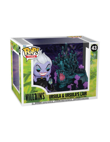 Disney: Funko Pop! Towns - Villains - Ursula and Ursula's Lair (Vinyl Figure 43)