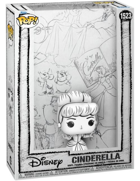 Disney: Funko Pop! Cover - Cinderella (Sketched) (Vinyl Figure 1523)
