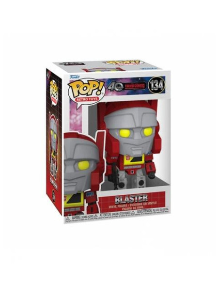 Transformers: Funko Pop! Retro Toys - Blaster (Vinyl Figure 134)