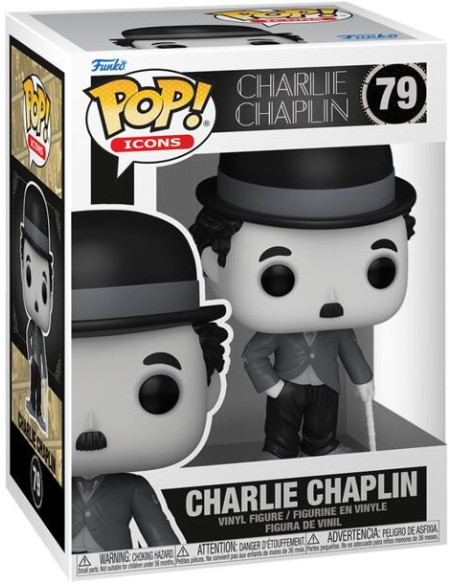 Charlie Chaplin: Funko Pop! Icons - Charlie Chaplin
