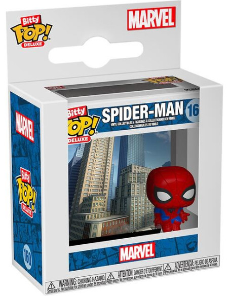 Marvel: Funko Bitty POP Deluxe - Spider-Man - Cityscape