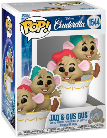 Disney: Funko Pop! - Cinderella's 75th - Jaq and Gus In Cup
