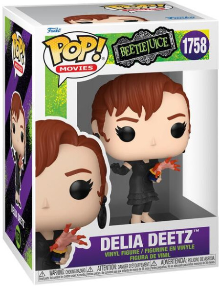 Beetlejuice: Funko Pop! Movies - Delia Deetz (Vinyl Figure 1758)