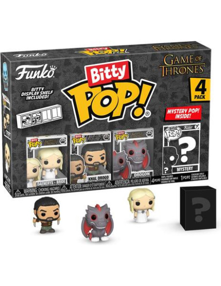 Game Of Thrones: Funko Bitty Pop - Khaleesi 4pk