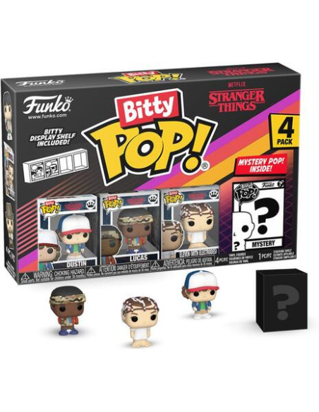 Stranger Things: Funko Bitty Pop - Season 1- Dustin 4pk