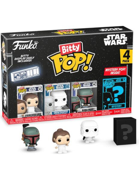 Star Wars: Funko Bitty Pop - Leia 4pk (2025)