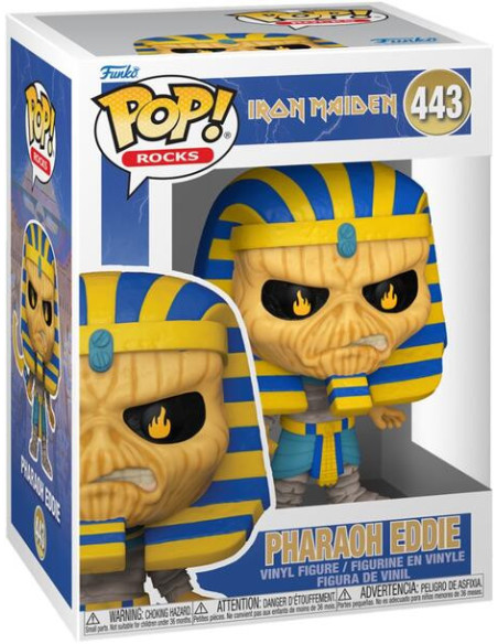Iron Maiden: Funko Pop! Rocks - Pharaoh Eddie (Vinyl Figure 443)