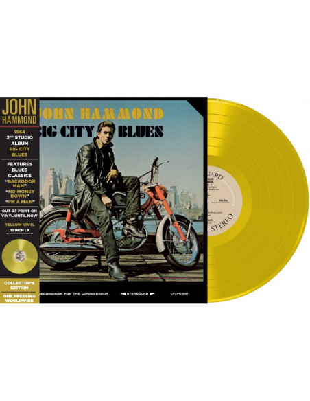 Hammond John - Big City Blues - Limited Yellow Vinyl