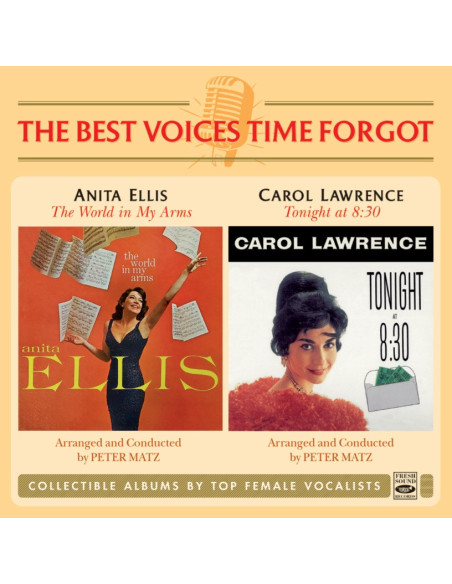 Ellis Anita, Lawrence Carol - The Best Voices Time Forgot (2 Lp In 1 Cd) - (CD)