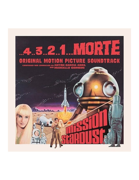 O. S. T. -... 4.. 3.. 2.. 1... Morte (Anton Garcia Abril, Marcello Giombini) (Clear Red / Insert 30X30 ltd) (Rsd 2025)