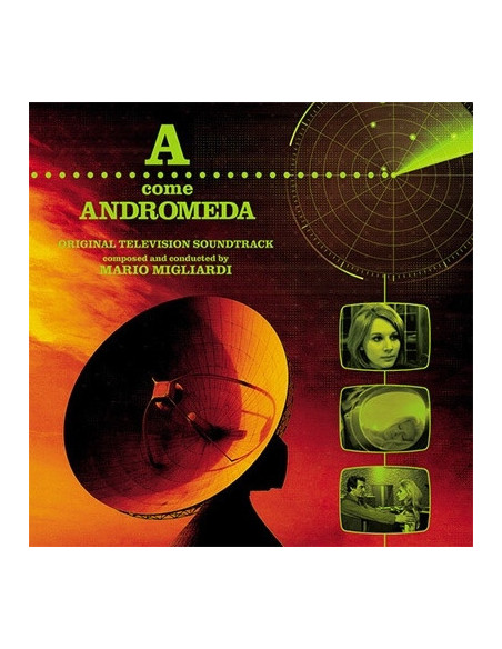 O. S. T. - A Come Andromeda (Migliardi Mario) (Vinyl Clear Acid Green / Insert 30X30 Limited Edt.) (Rsd 2025)