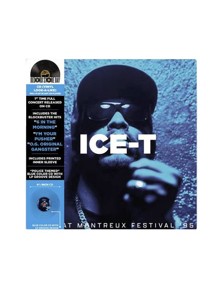 Ice-T - Live In Montreux Festival (Vinyl Dark Blue and White Ltd.) (Rsd 2025)