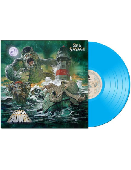 Gama Bomb - Sea Savage - Sea Blue Vinyl