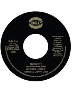 Hodges James, Smith and Crawford - Nobody, It Cracks Me Up (7p)