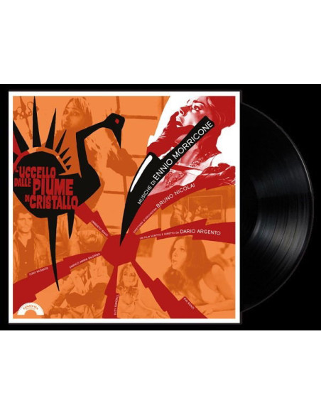 O. S. T. - L'Uccello Dalle Piume Di Cristallo (Ennio Morricone) (140 Gr. Vinyl Black Gatefold Limited Edt.)