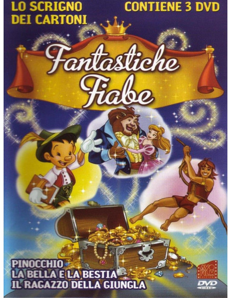 Scrigno Dei Cartoni (Lo) - Fantastiche Fiabe (3 Dvd)