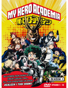My Hero Academia - Stagione 01 (Eps 01-13) (Ltd Edition) (3 Dvd)
