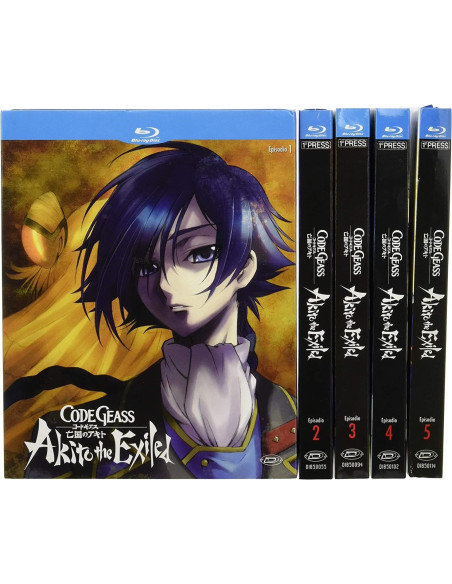 Code Geass - Akito The Exiled - Serie Completa (5 Blu-Ray)