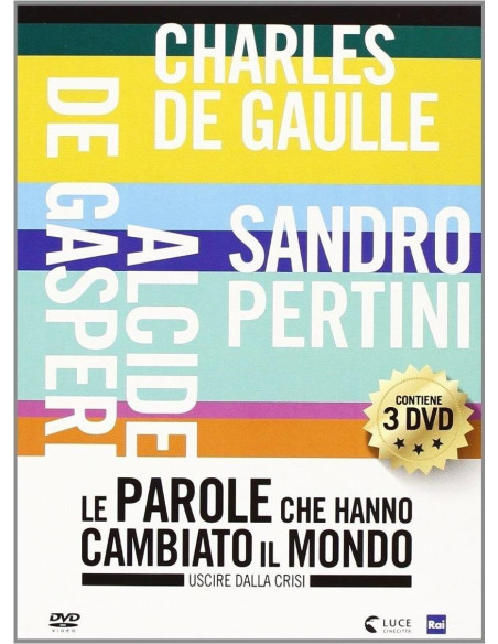 Parole Che Hanno Cambiato Il Mondo (Le) Cofanetto 04 (3 Dvd)