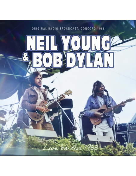 Young, Neil and Bob Dy - Live On Air 1988 - (CD)