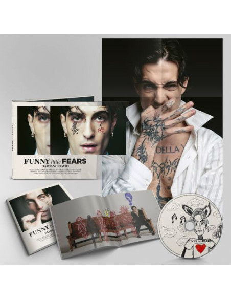 David Damiano - Funny Little Fears - Deluxe Cd: Single Disc In Softpack With 2 Booklets / Poster - (CD)