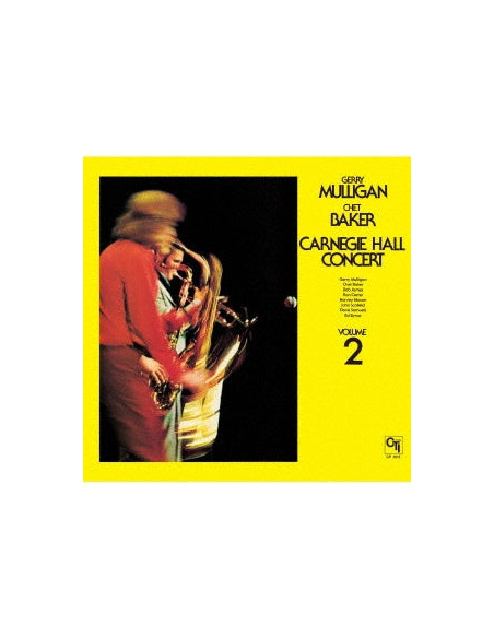 Gerry Mulligan and Chet Bake - Carnegie Hall Concert Volume 2 - (CD)