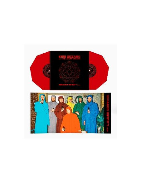 King Gizzard and The Lizard Wizard - Nonagon Infinity Live (Clear Red Nonagon Infinity Live)