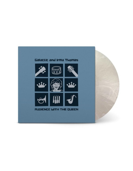 Galactic And Irma Th - Audience With The Queen (Clear With White)