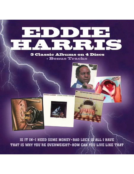 Harris Eddie - Five Albums On 4CDs (Box 4 Cd) - (CD)