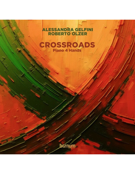 Olzer Roberto and Gelfini Alessandra - Crossroads (Piano 4 Hands) - (CD)