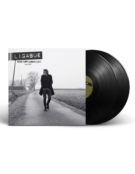 Ligabue - Buon Compleanno Elvis (Naked) 2 Vinili Neri Versione Naked Acustica