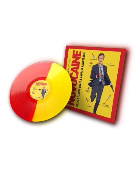 Lorne Balfe and Andrew Kawczynski - Novocaine (Red and Yellow Split Vinyl edition)