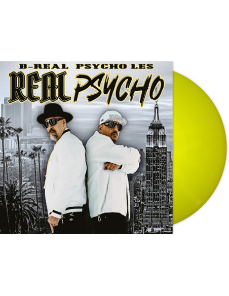 B-Real and Psycho Les - Real Psycho Limited Edition Yellow Vinyl