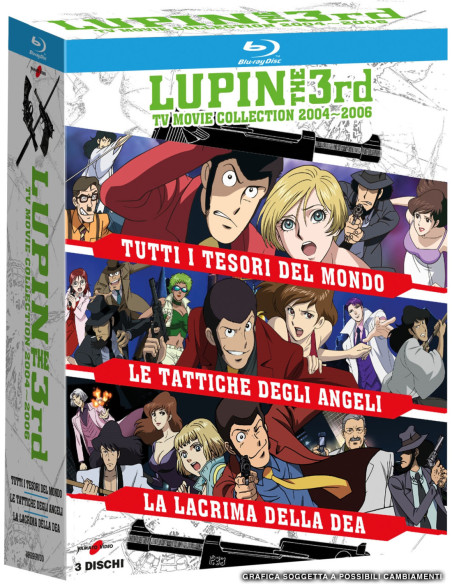 Lupin Iii - Tv Movie Collection 2004-2006 (3 Blu-Ray)