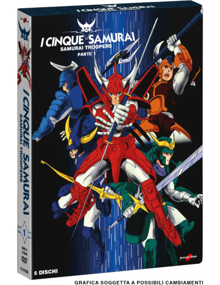 Cinque Samurai (I) - Parte 01 (5 Dvd)