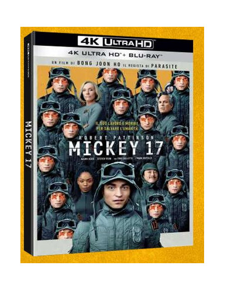 Mickey 17 (4K Ultra Hd/Blu-Ray)