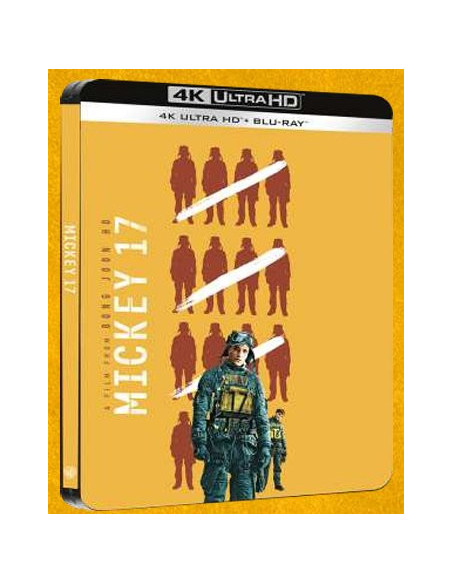 Mickey 17 - Steelbook 3 Kill Marks (4K Ultra Hd/Blu-Ray)